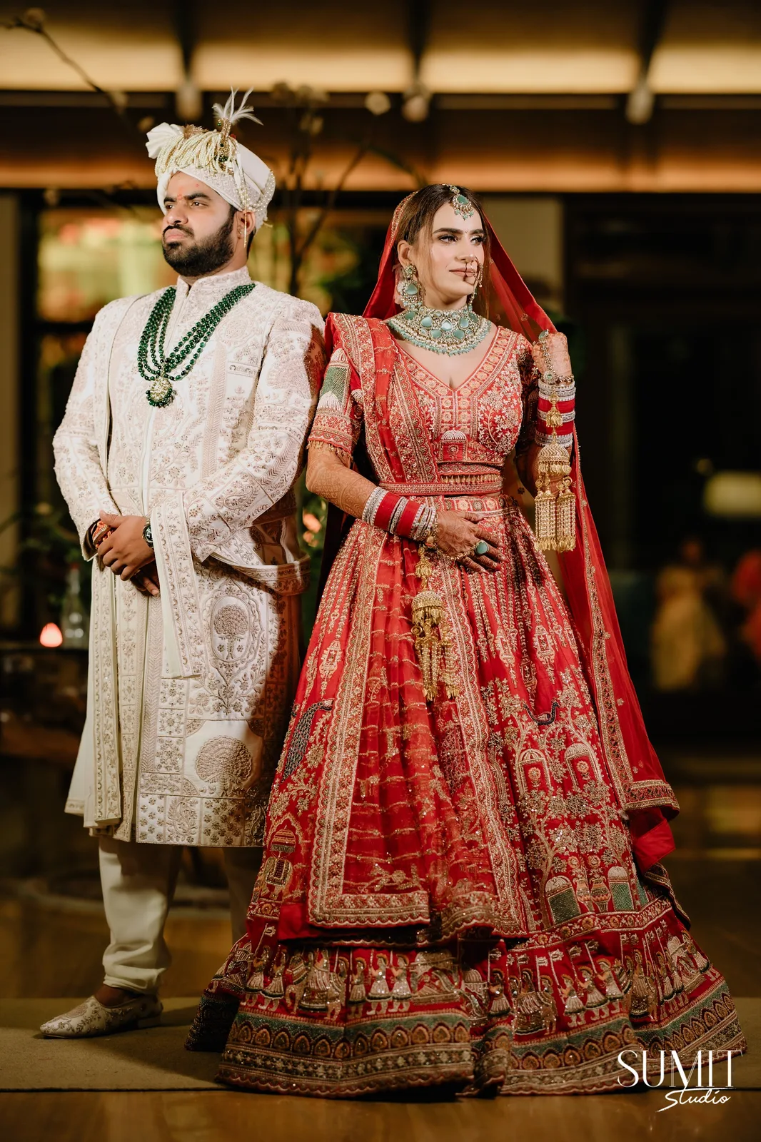 Family celebrations at an Indian wedding